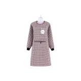 Cotton Fabric Robe White Bunny Coffee