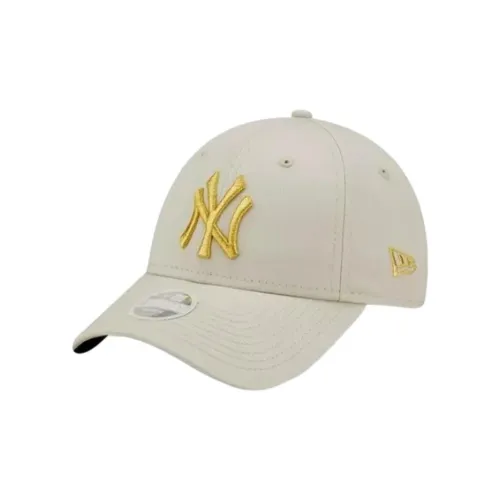 New Era Metal Baseball Caps Women's Beige