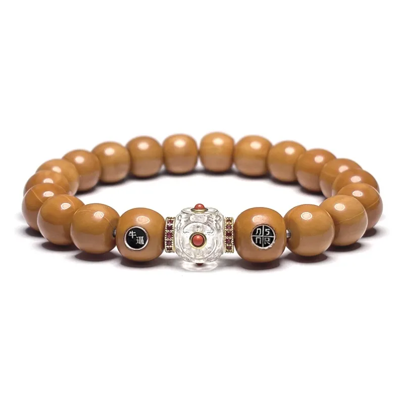 MOUNTAINS AND MANS Monkey Head Walnut Bracelets Unisex-0