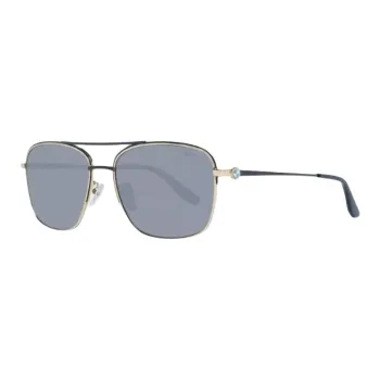 BMW Metal Aviator Sunglasses Men's Black