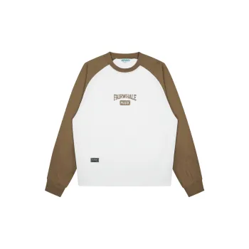 FAIRWHALE T-Shirt Men's Brown White