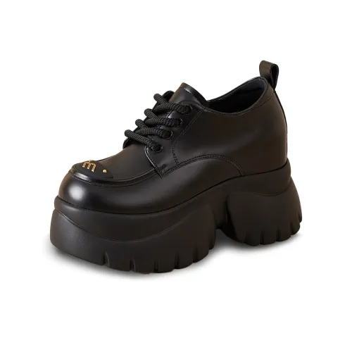 Egger Bird Casual Single Shoes 9cm Women's Black