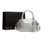 Silver+Charm+Shopping Bag