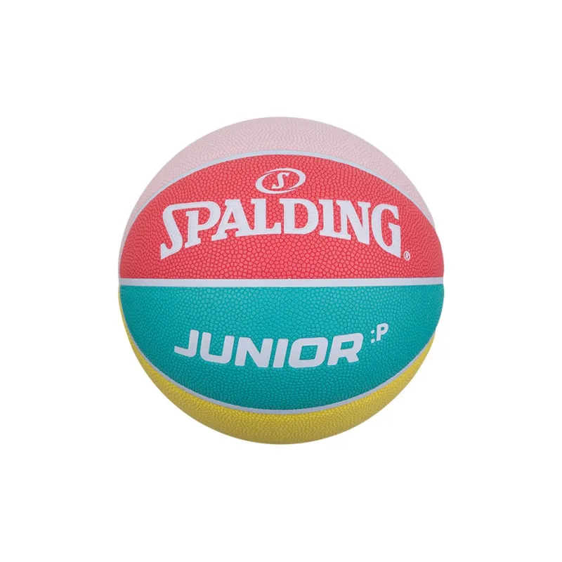 SPALDING Junior Collection PU Basketball Multicolor Size 5 Ball Training Match Unisex-3