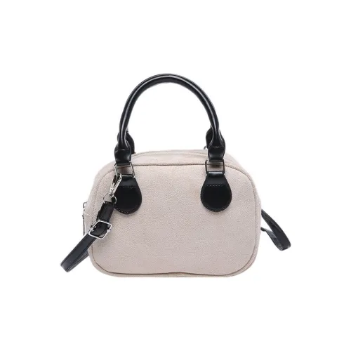 S.REPHEN Leather Velvet Shoulder Bag Crossbody Bag Handbag Unisex Multicolor