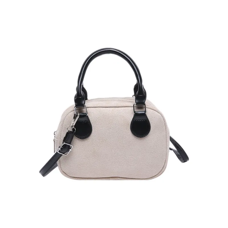 S.REPHEN Leather Velvet Shoulder Bag Crossbody Bag Handbag Unisex Multicolor-0