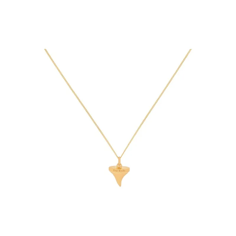 True Rocks Shark Tooth Pendant Necklace-0