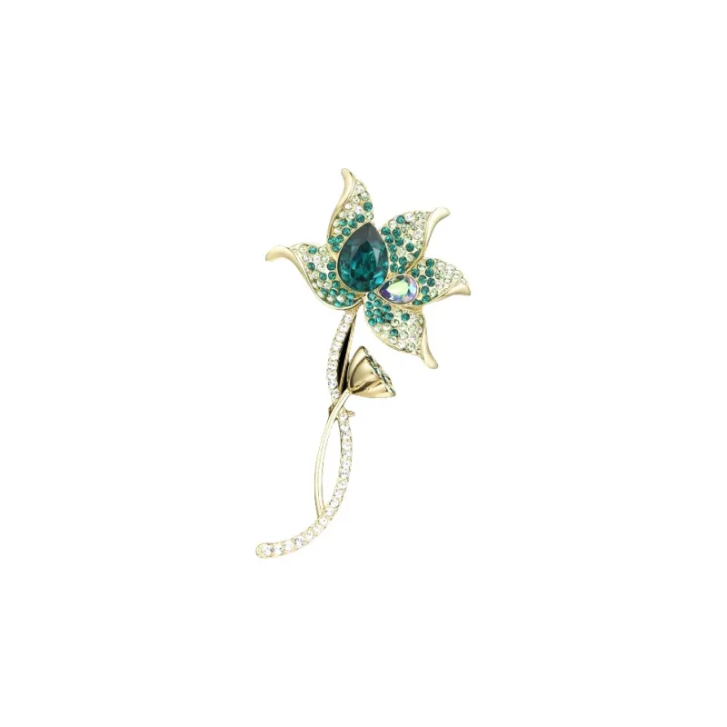 Lan Ying Austrian Crystal Brooches Women's-4
