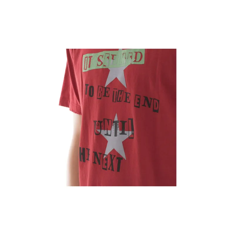 Valentino T-Shirts Men Red-4