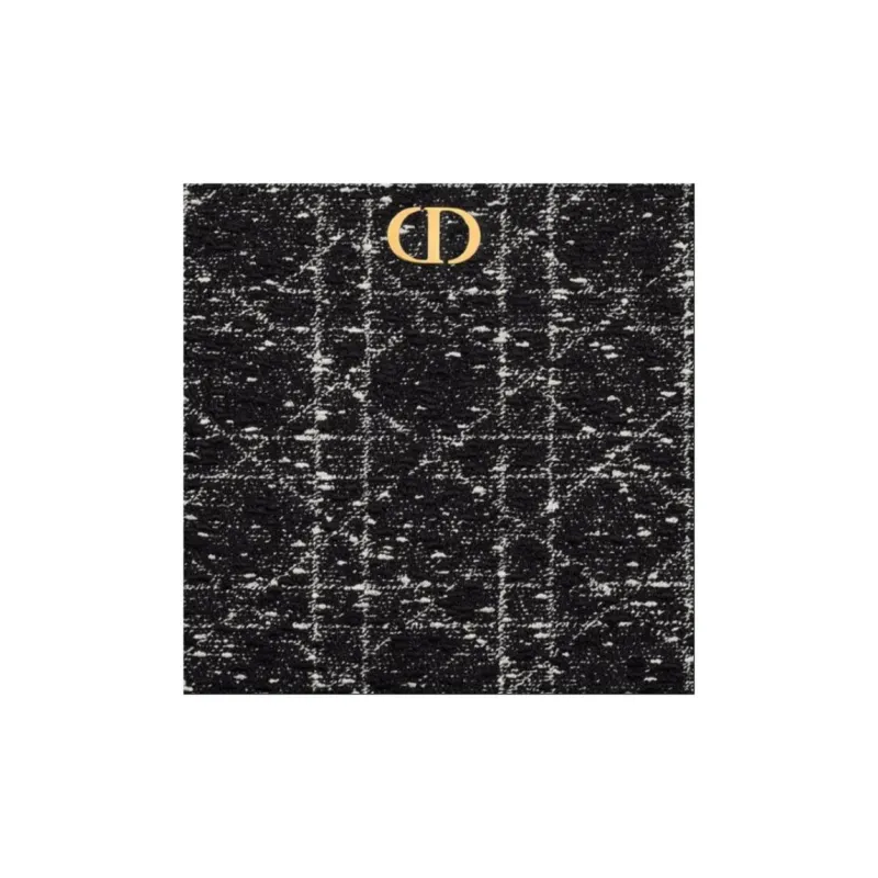 DIOR 30 Montaigne Cotton Clutch Women's Black-3