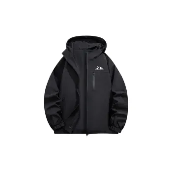 ROBINHOOD Water Resistant Windproof Breathable Warm Water Repellent Windbreaker Jacket Unisex