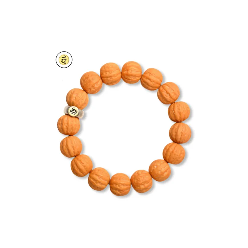 Harf Monkey Head Walnut Bracelets Unisex-12
