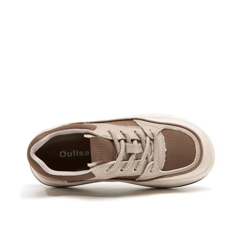 OULISASI Low Top Skateboard Shoes Women's-12