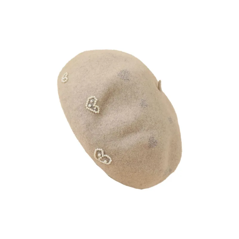 LE TISSERAND Sheep Wool Berets Women's-1