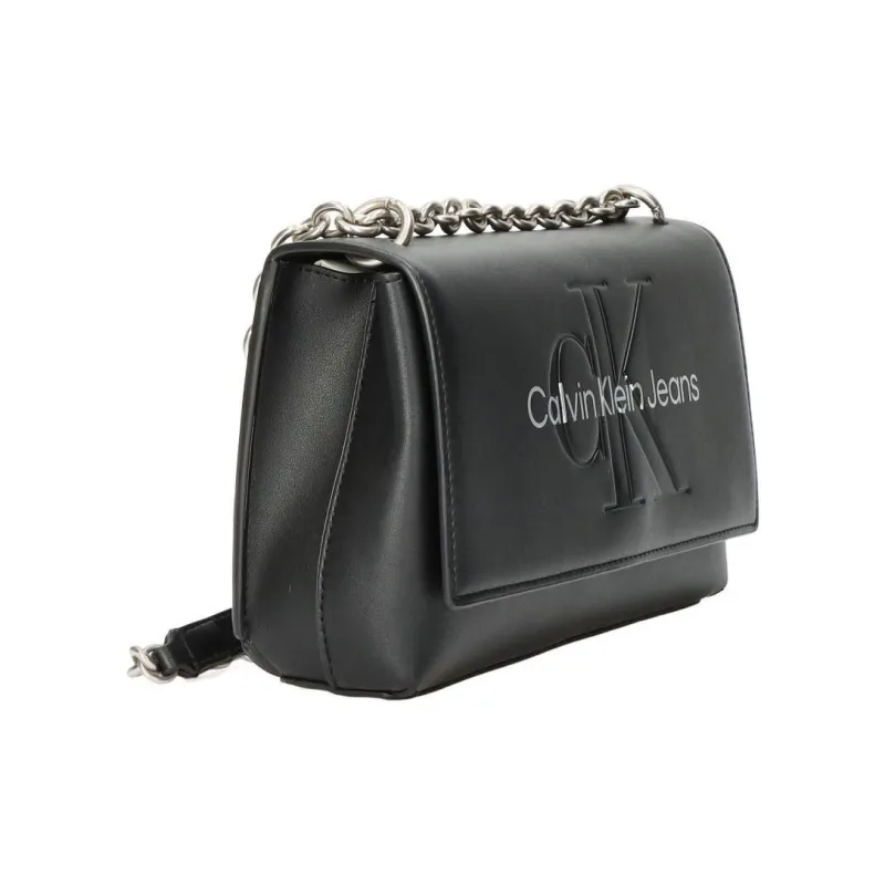 CALVIN KLEIN Synthetic Material Shoulder Bag Women's Black-2