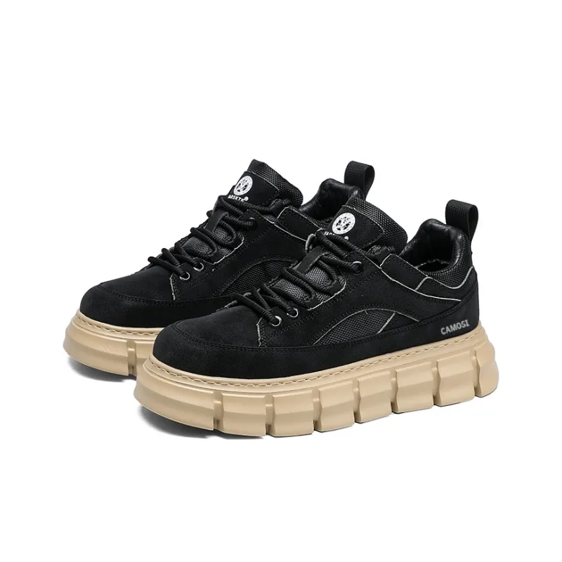 CAMOSI Anti-Slip Wear-Resistant Low-Top Skateboard Shoes Men's-2