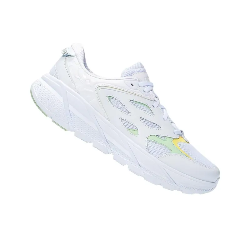 HOKA ONE ONE Clifton L White Green Ash All Gender-2
