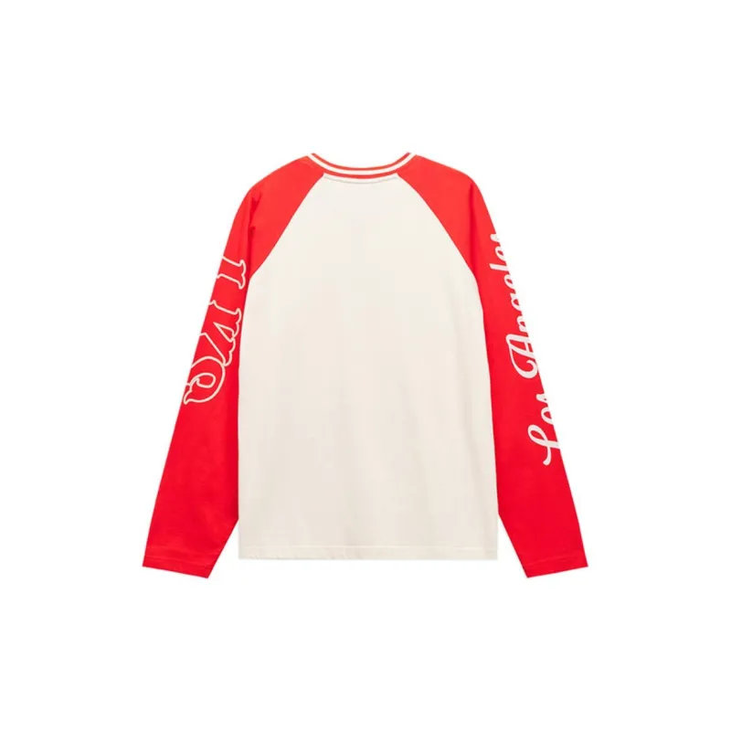 Ed Hardy SS25 Raglan Sleeve T Shirt Women's Ivory White-1