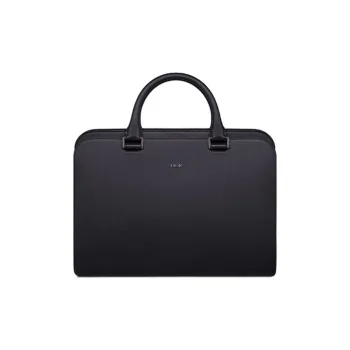 DIOR Cow Leather Briefcases Handbags Men's Navy