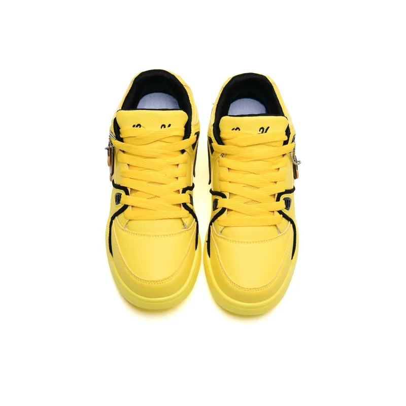 Teddy Bear Collection Coverage Slip Resistant, Abrasion Resistant, Lightweight Low Top Skateboard Shoes Unisex-17
