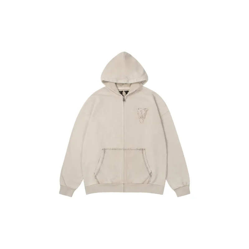 VLONE Big Logo Series Sweatshirt Unisex Beige-1
