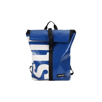 FREITAG PVC Polyvinyl Chloride Backpack Large Size Unisex Blue