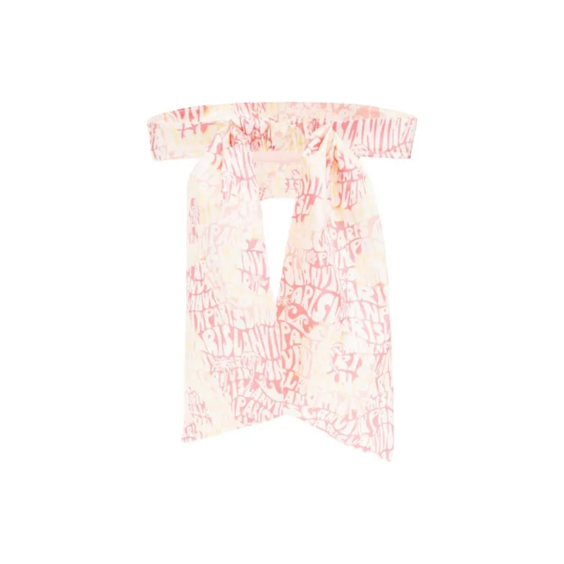 Lanvin Silk Hair Sun Protection Hat Women's Pink-1