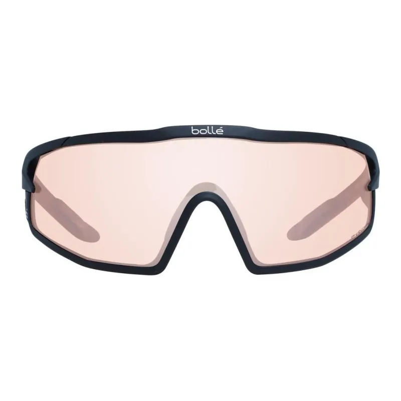 BOLLE Plastic Irregular Shape Sunglasses Unisex Black-1