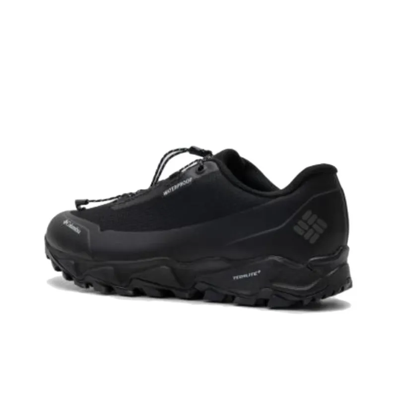 Columbia Cushioned Slip-Resistant Abrasion-Resistant Low-Top Trekking Shoes Men's Black-2