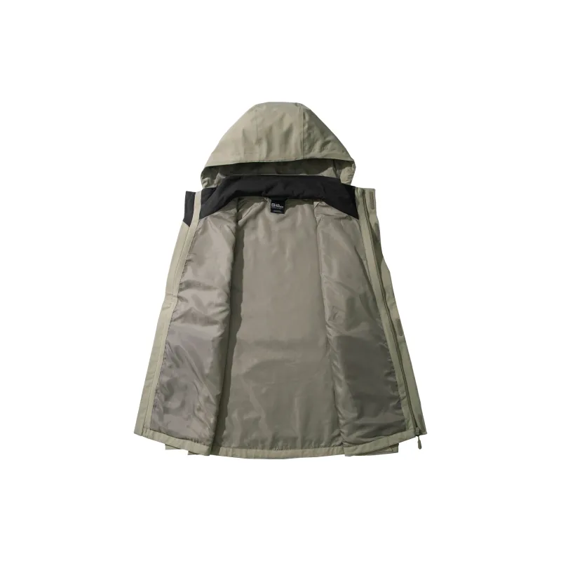 Jack Wolfskin Outdoor Hiking Waterproof, Windproof, Breathable, Quick Dry Windbreaker Jacket Men's-1