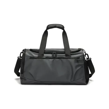 MingLu Membrana Dermalis Travel Bag Unisex Gray/Black