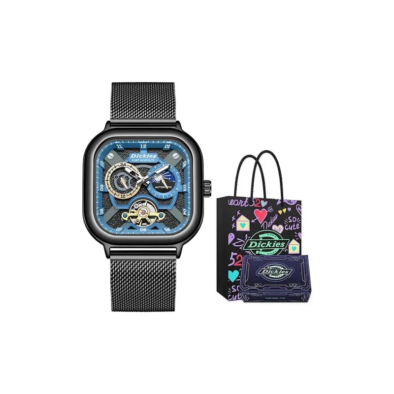 Dickies Wrist Watch Mechanical Movement White Dial Unisex Box Limited Edition-5