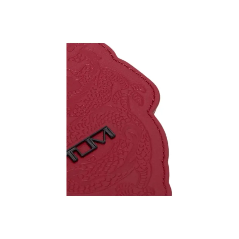 TUMI Luggage Tags Red-3