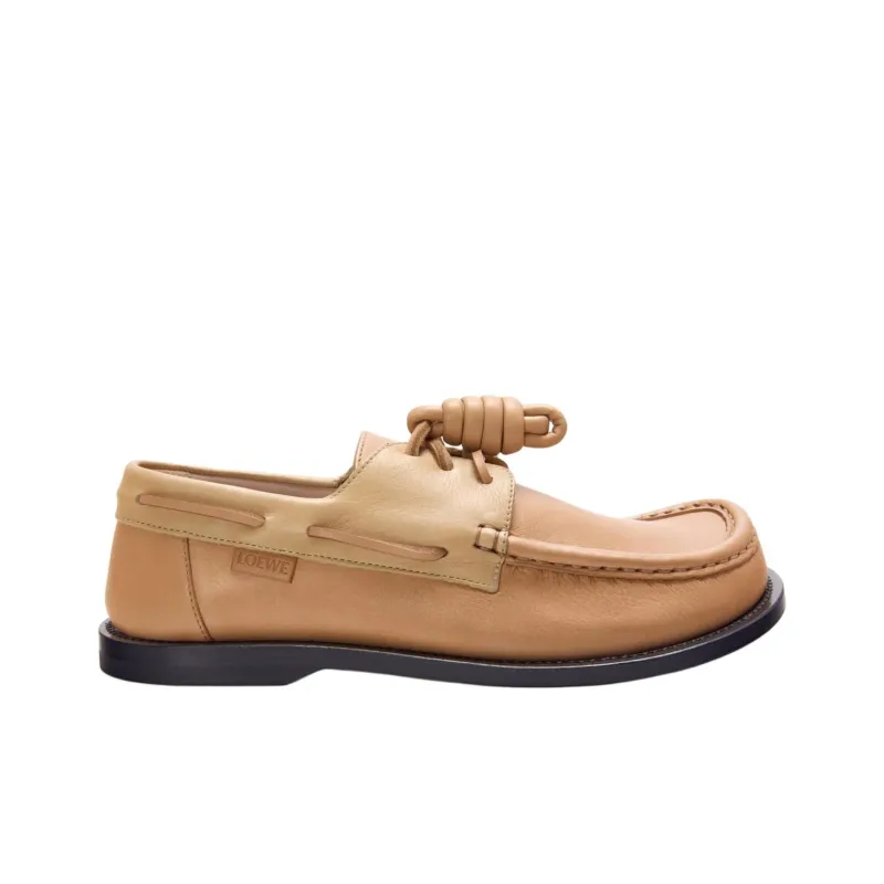 LOEWE Campo Casual Single Shoes Women's Brown-1