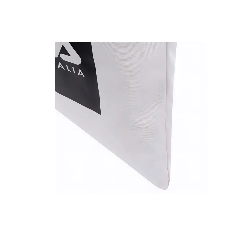 FILA Cotton Tote Bag, Shopping Bag, Shoulder Bag, Crossbody Bag, Handbag Regular Unisex White-4