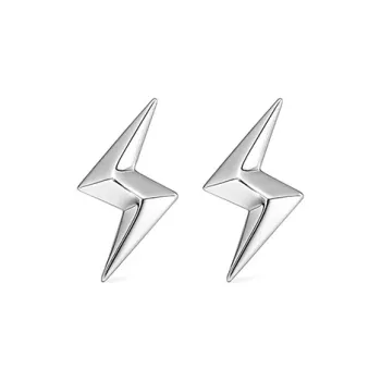 INSIDEOUT S925 Silver Stud Earrings Unisex