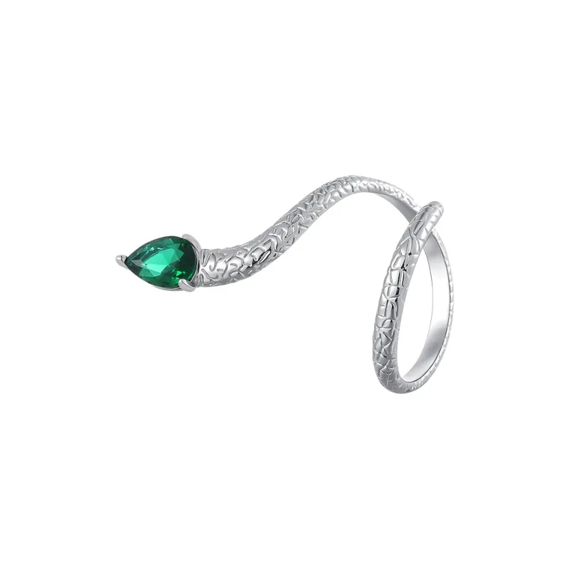 MISS XIA JWY Copper Silver Plated Rings Unisex-0