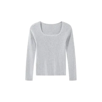 MADALLO Undershirts Women's Grandma Gray