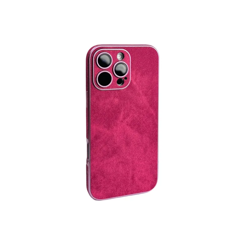 Wei Xin Matte Material Denim Textured Four Colors Phone Cases Compatible With IPhone 16/15 Pro Max/Apple 13/14 Pro/Max-13