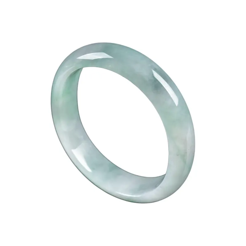 PUPAN Glutinous Jade Jadeite Bangles Unisex-0