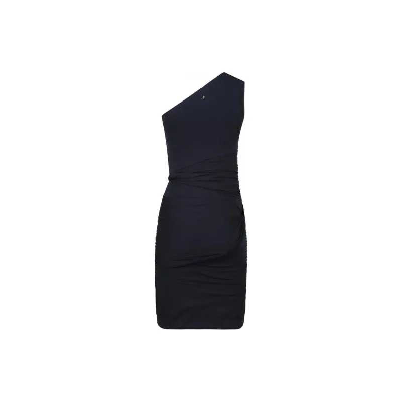 Patou Draped One shoulder Mini Dress-1