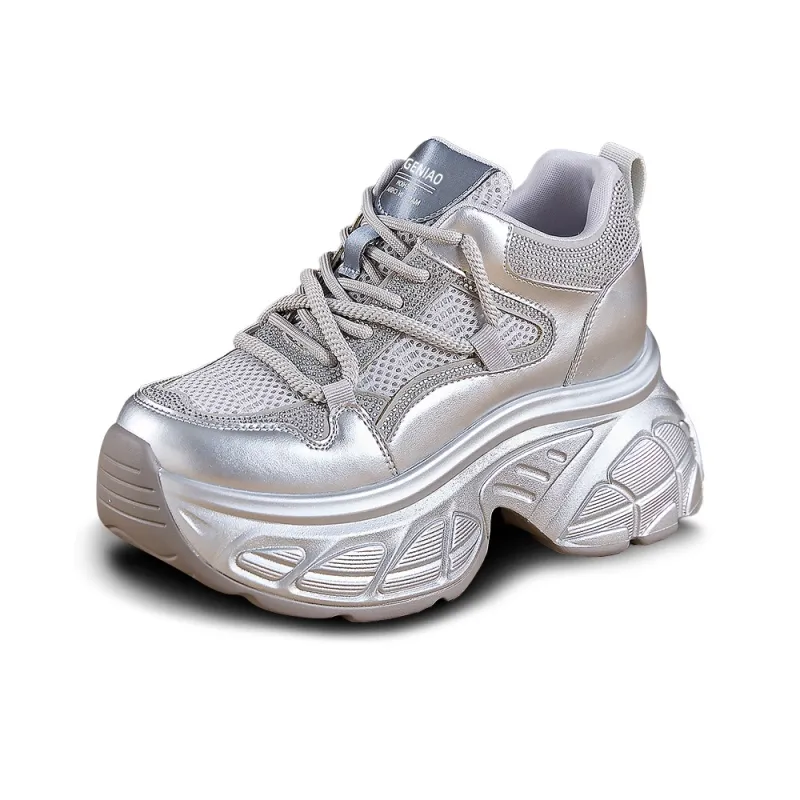 Egger Bird Low Top Chunky Sneakers Women's-4