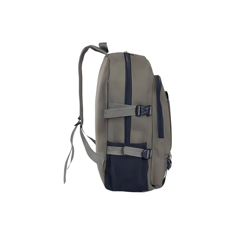 Mulinsen Polyester Backpack Regular Unisex Black Khaki/Brown/Army Green/Light Khaki-9