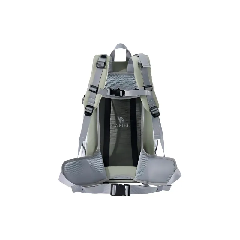 CAMEL Fabric Backpack Unisex Multicolor-2