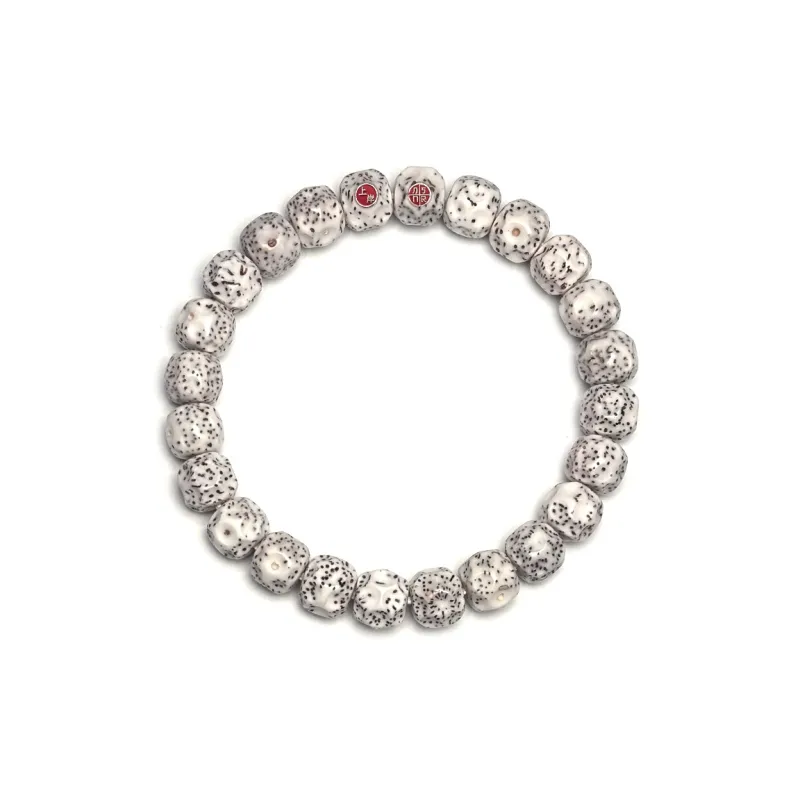 MOUNTAINS AND MANS Star Moon Bodhi Seeds New Chinese Style Good Luck Beaded Bracelet Unisex-4