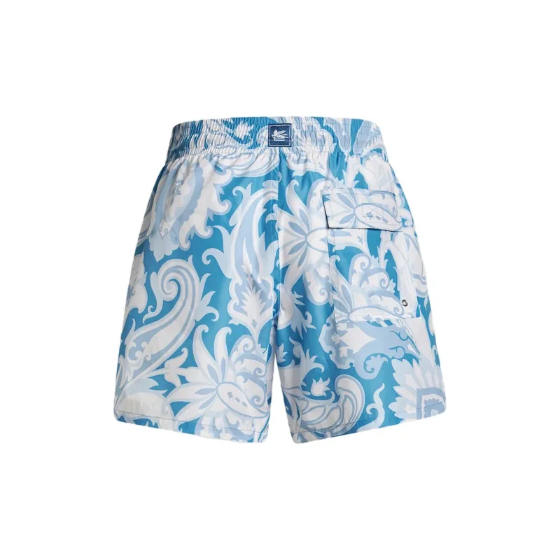 ETRO Summer Paisley Swim Shorts-1