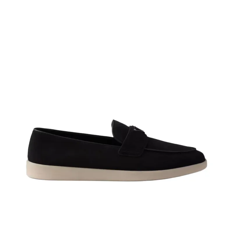 PRADA Loafers Men Black-1