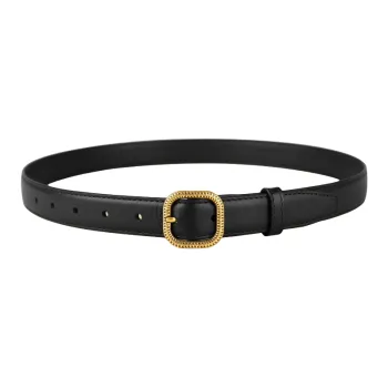 PALBAS Cow Split Leather Leather Belts Women's 2.3cm