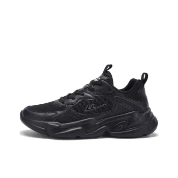 Warrior Low Top Running Shoes Men's All Black