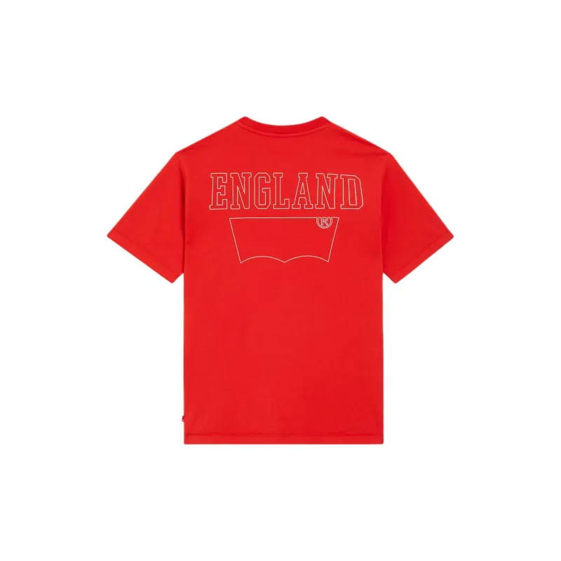Levis T-Shirts Unisex Red-1